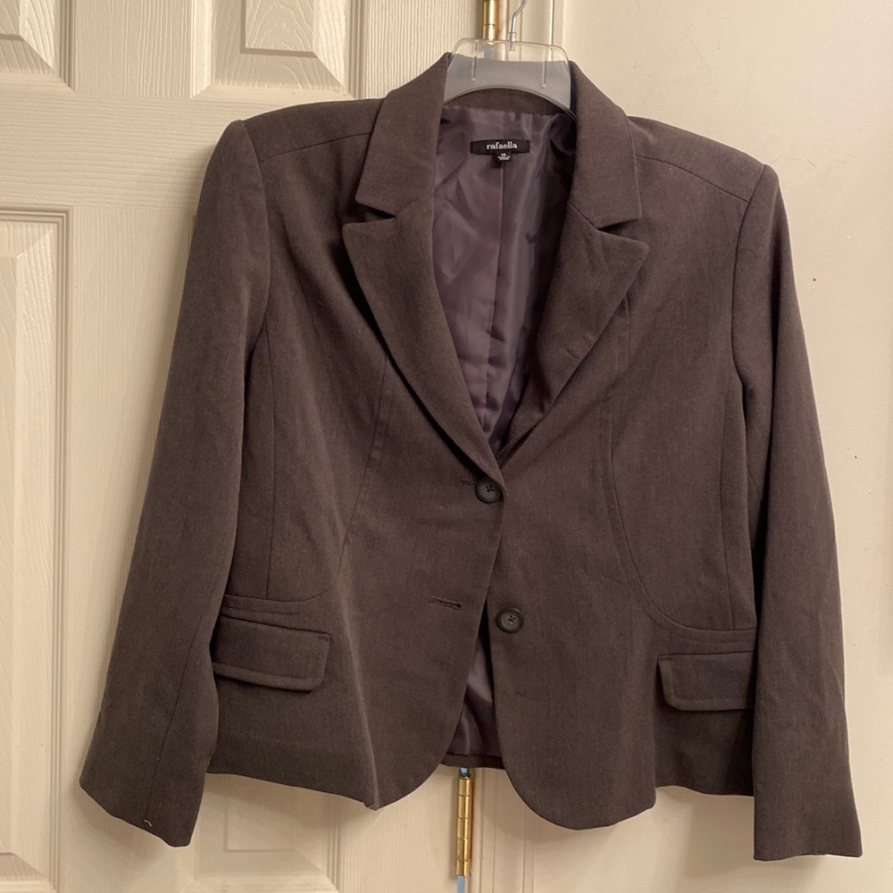 Rafaella gray blazer